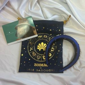 Lele Sadoughi Virgo Zodiac Alice Headband, NIB